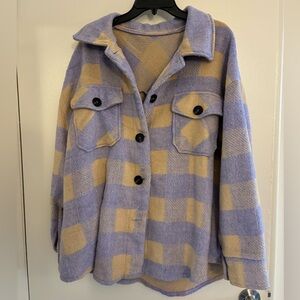 Shein flannel jacket